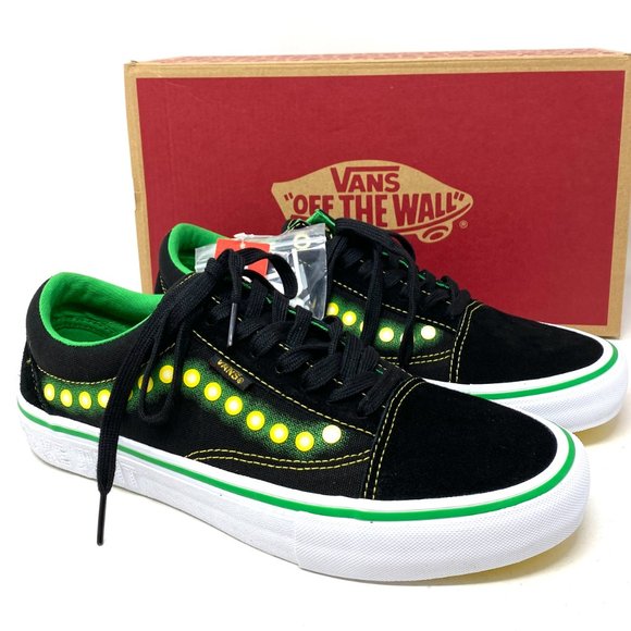 💖MEGA SALE💖VANS Old Skool Pro Shake Junt Black Suede Casual Womens VN0A45JC0V4 - Picture 6 of 11